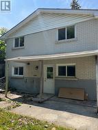 Back entrance/walkout -