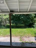 Large, private backyard -