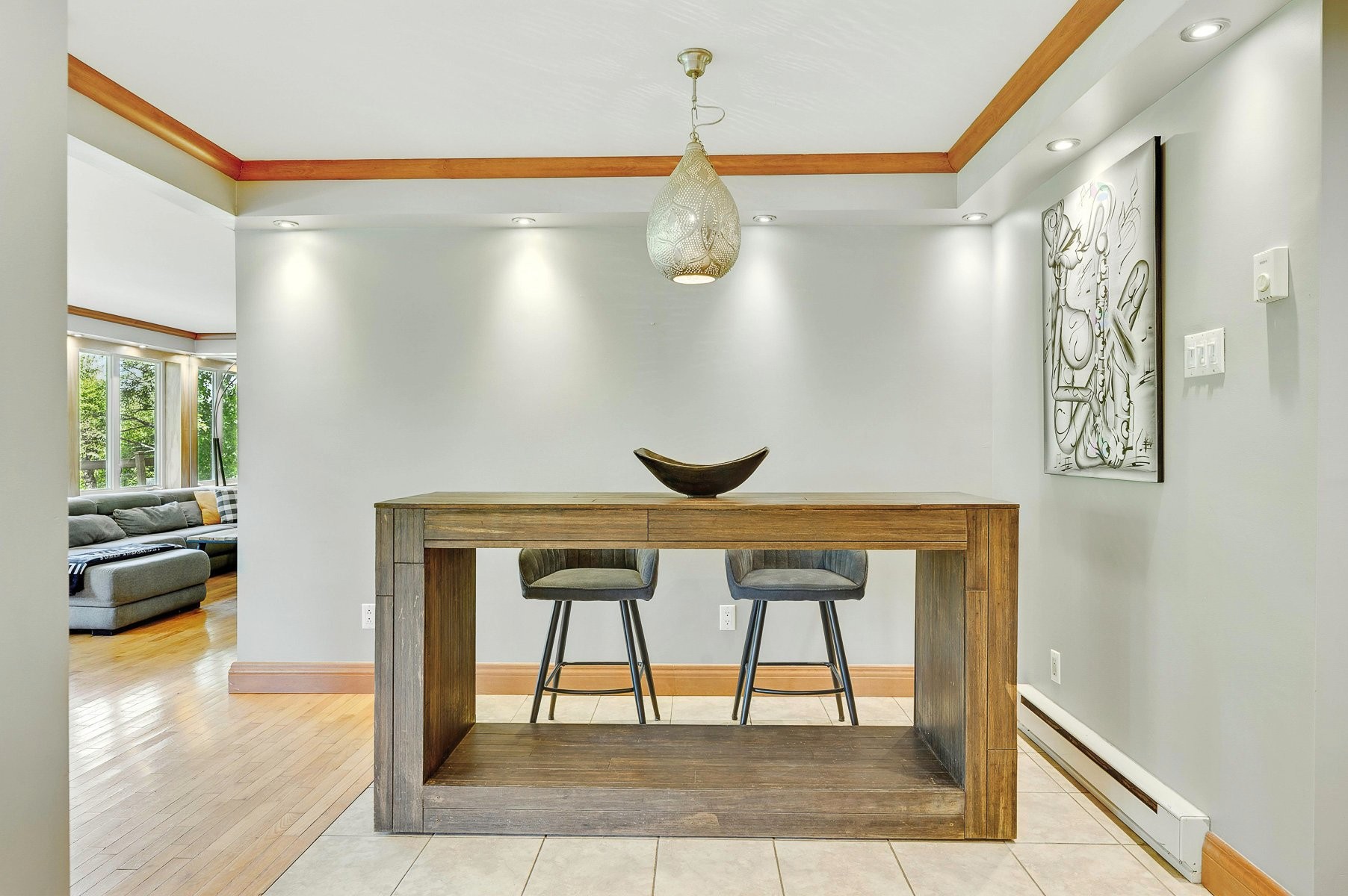 Cuisinette - 26 Rue Robert, Saint-Sauveur, QC - Indoor Photo Showing Other Room