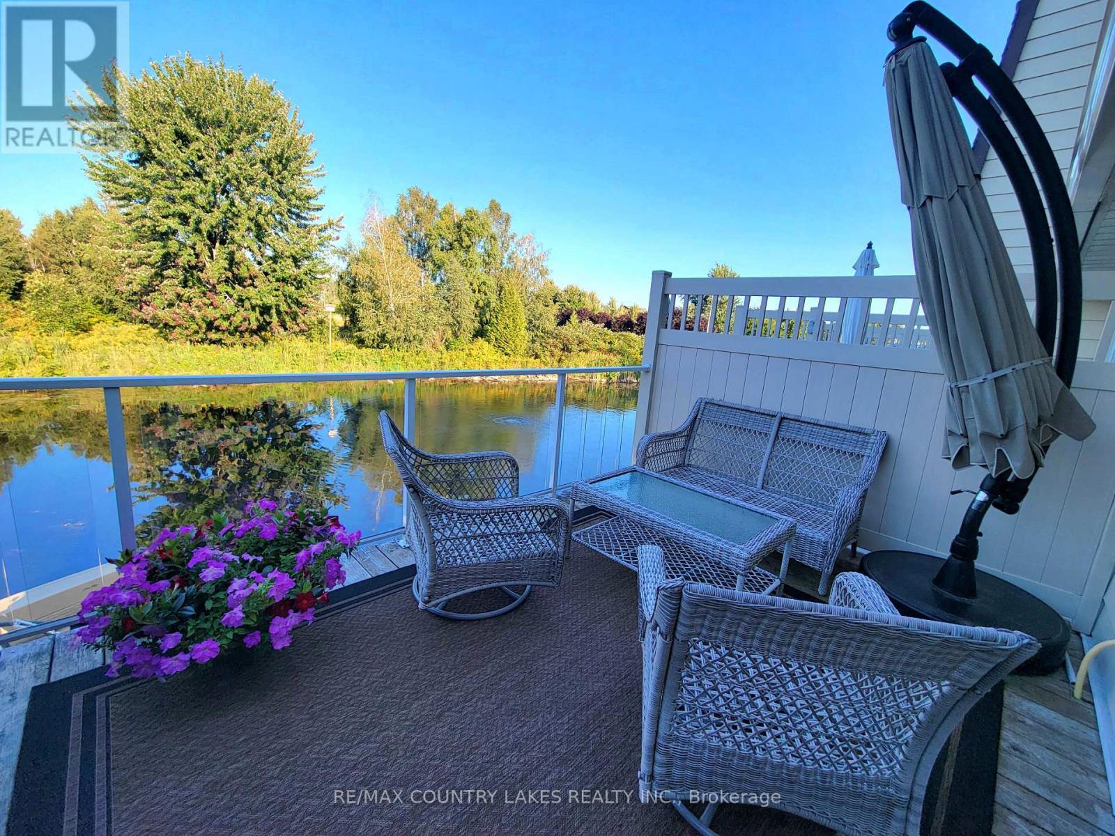 11 - 4 Paradise Boulevard, Ramara, ON - Outdoor With Deck Patio Veranda