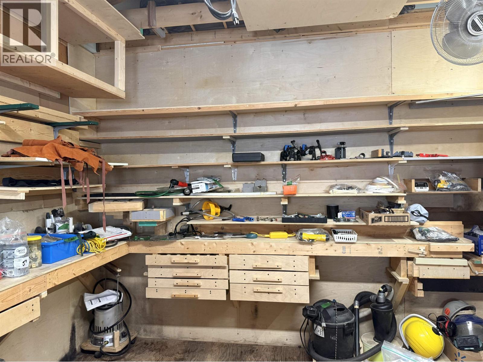 30 Hawk Street, Kitimat, BC - Indoor Photo Showing Garage