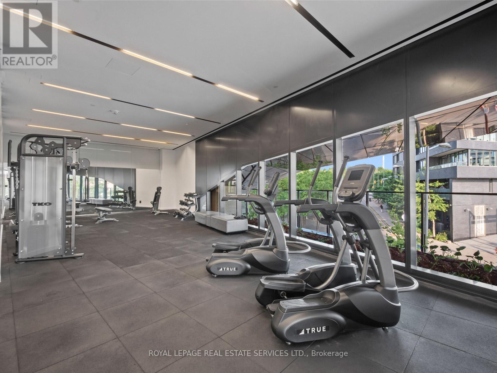 904 - 21 Lawren Harris Square, Toronto, ON - Indoor Photo Showing Gym Room