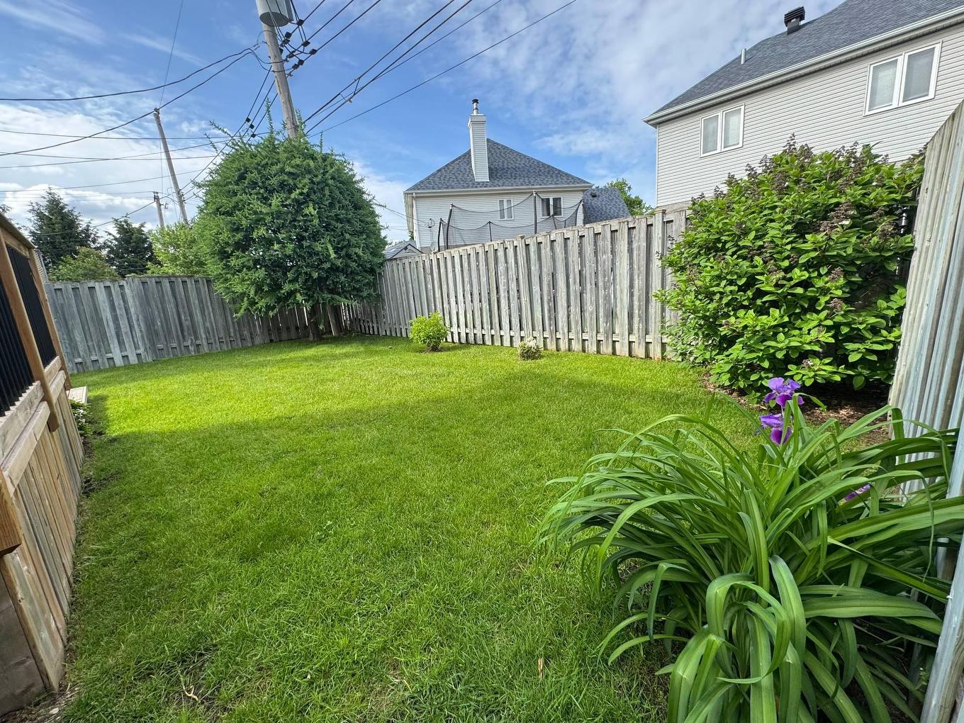 Backyard - 3017 Rue Edmond, Kirkland, QC - Outdoor