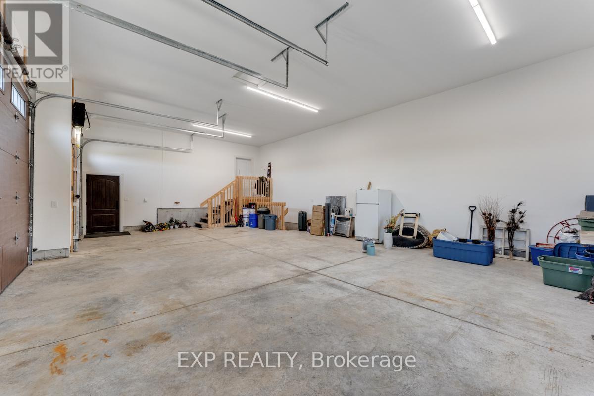 Heated 3-Car Garage - 1023 Concession Road 8 Road, Brock, ON - Indoor Photo Showing Garage