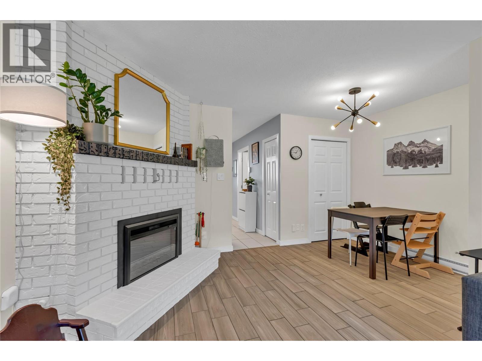 13707 Dickson Avenue Unit# 3, Summerland, BC - Indoor With Fireplace