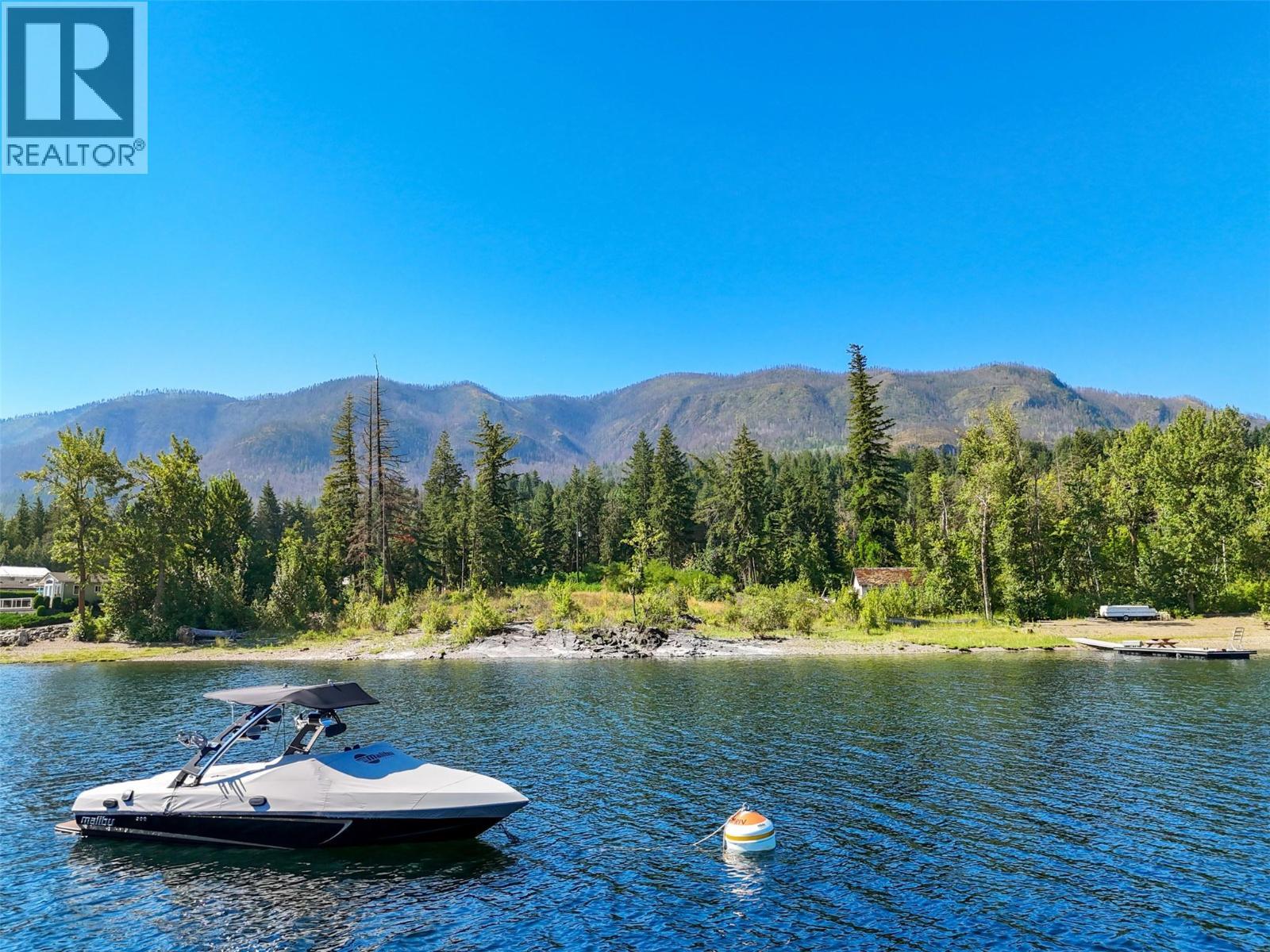 View of Lot from Water - 663 Waverly Park Frontage Road, Sorrento, BC