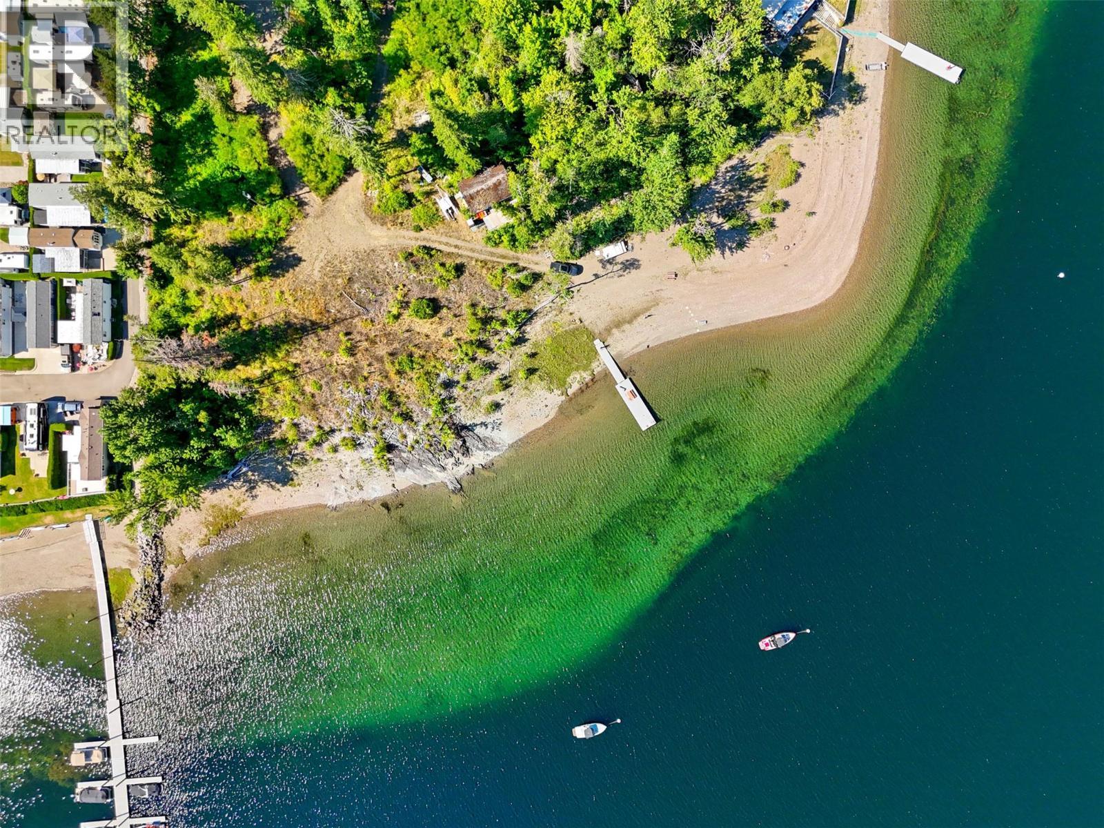 Drone - 663 Waverly Park Frontage Road, Sorrento, BC