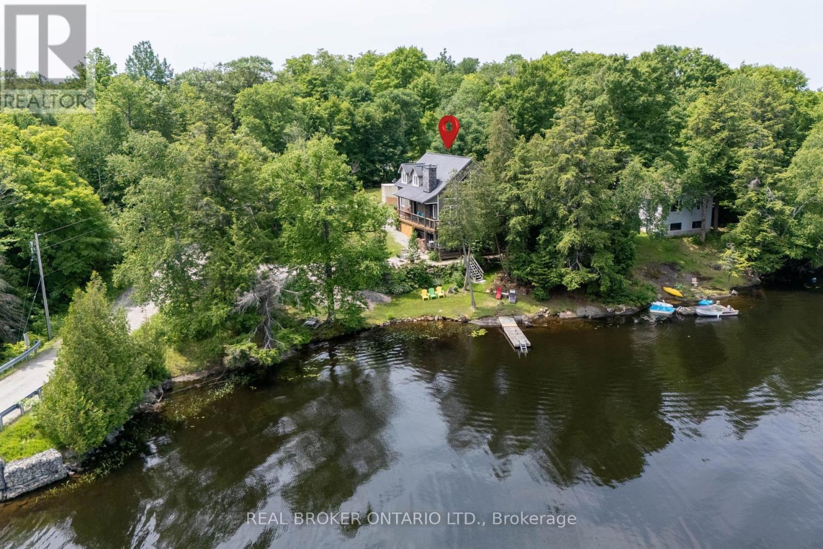 1 Mckowen Road, Mckellar, ON - Outdoor With Body Of Water With View