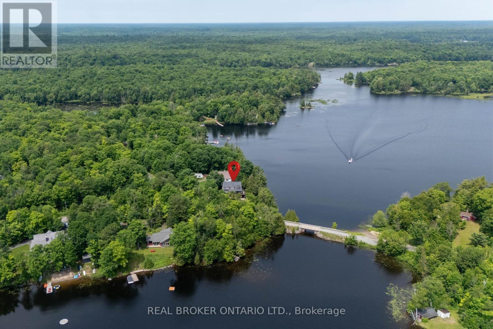 1 Mckowen Road, Mckellar, ON - Outdoor With Body Of Water With View