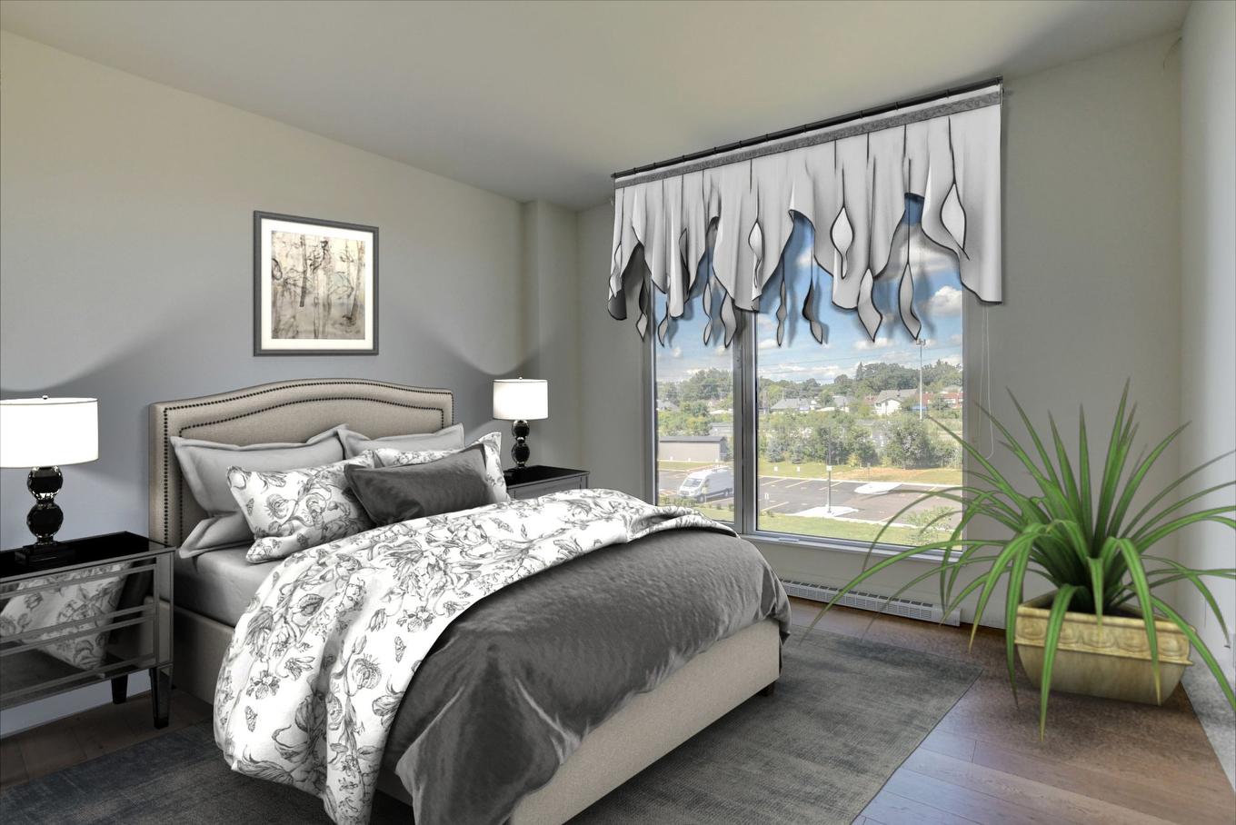 Chambre à coucher principale - 309-36 Ch. Du Bord-Du-Lac-Lakeshore, Pointe-Claire, QC - Indoor Photo Showing Bedroom