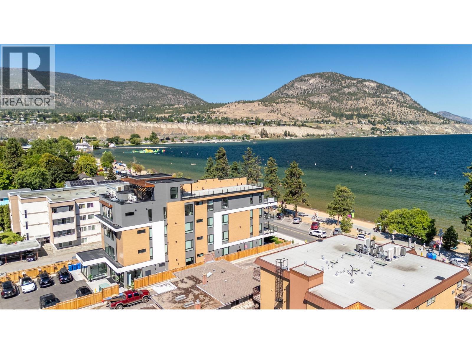 602 Lakeshore Drive Unit# 402, Penticton, BC - Outdoor With Body Of Water With View