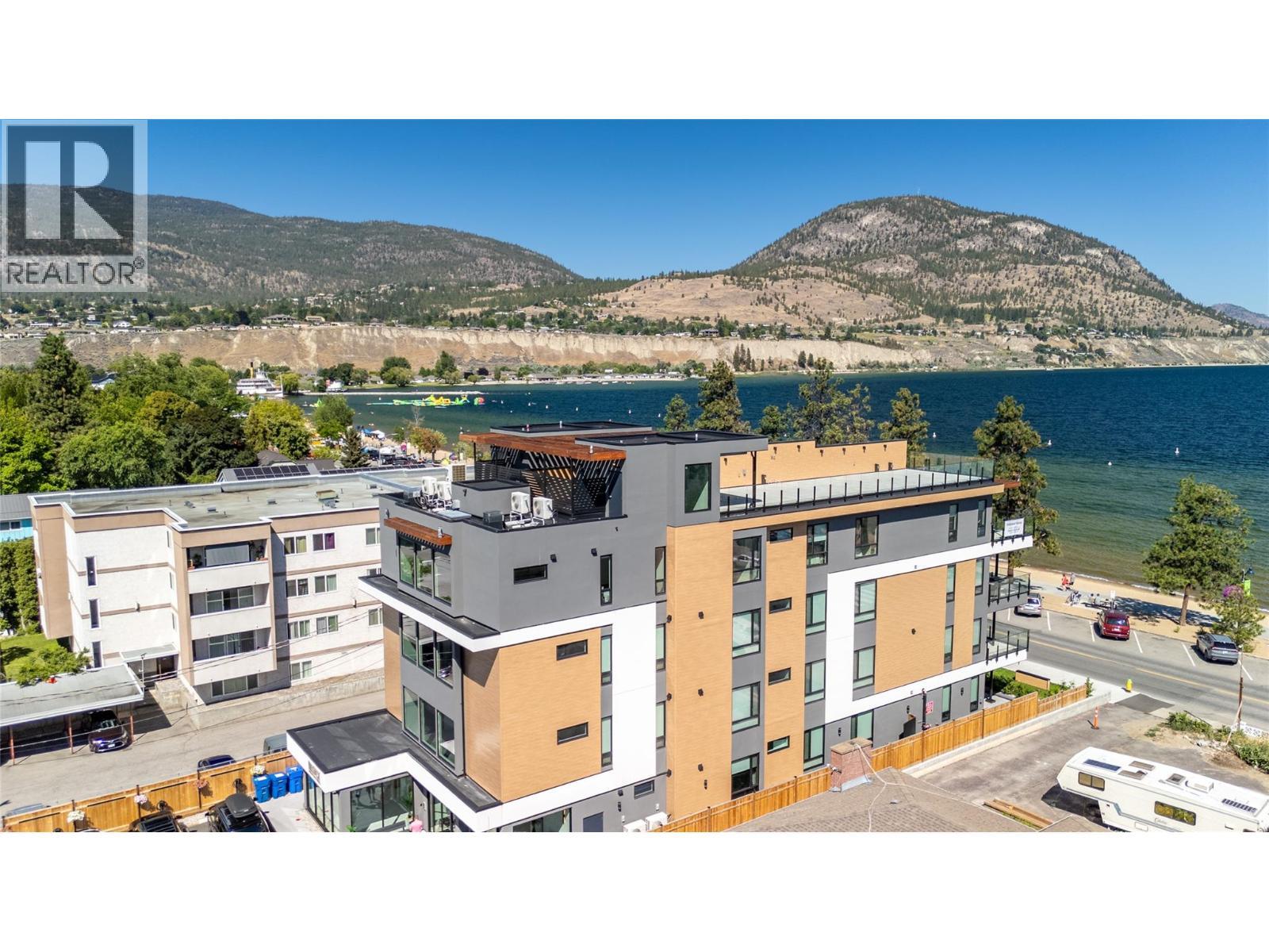 602 Lakeshore Drive Unit# 402, Penticton, BC - Outdoor With Body Of Water With View