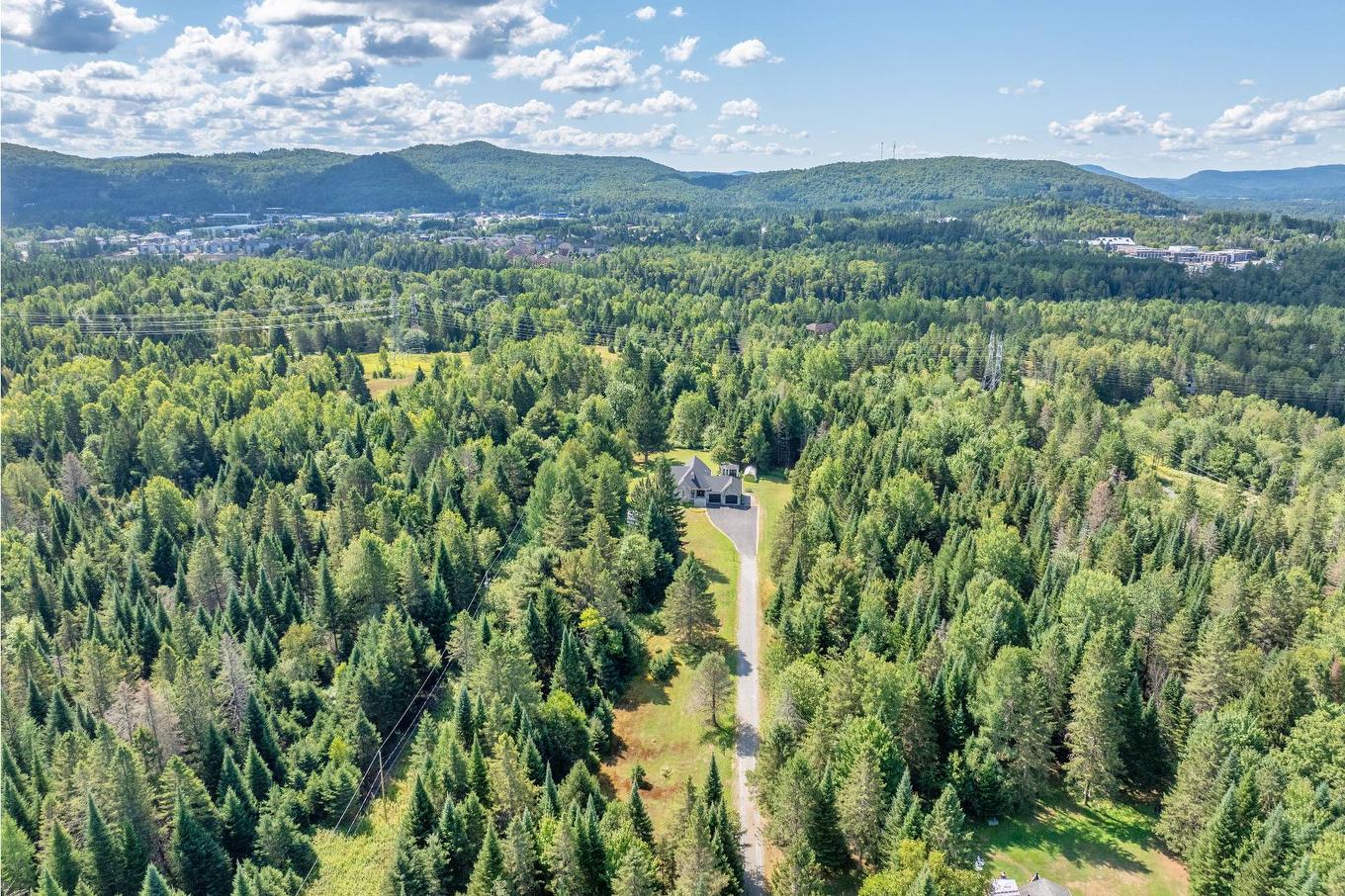 Aerial photo - 535 Rue Émond, Mont-Tremblant, QC - Outdoor With View