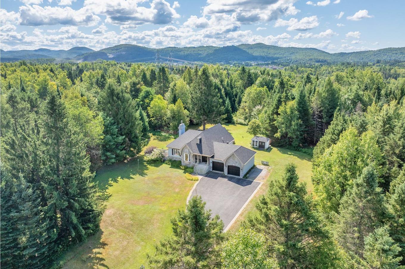 Aerial photo - 535 Rue Émond, Mont-Tremblant, QC - Outdoor With View