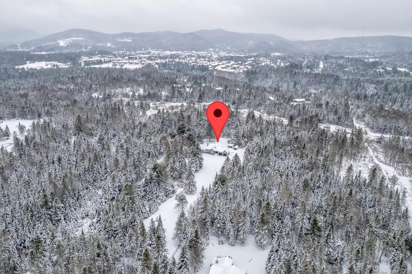 Aerial photo - 535 Rue Émond, Mont-Tremblant, QC - Outdoor With View