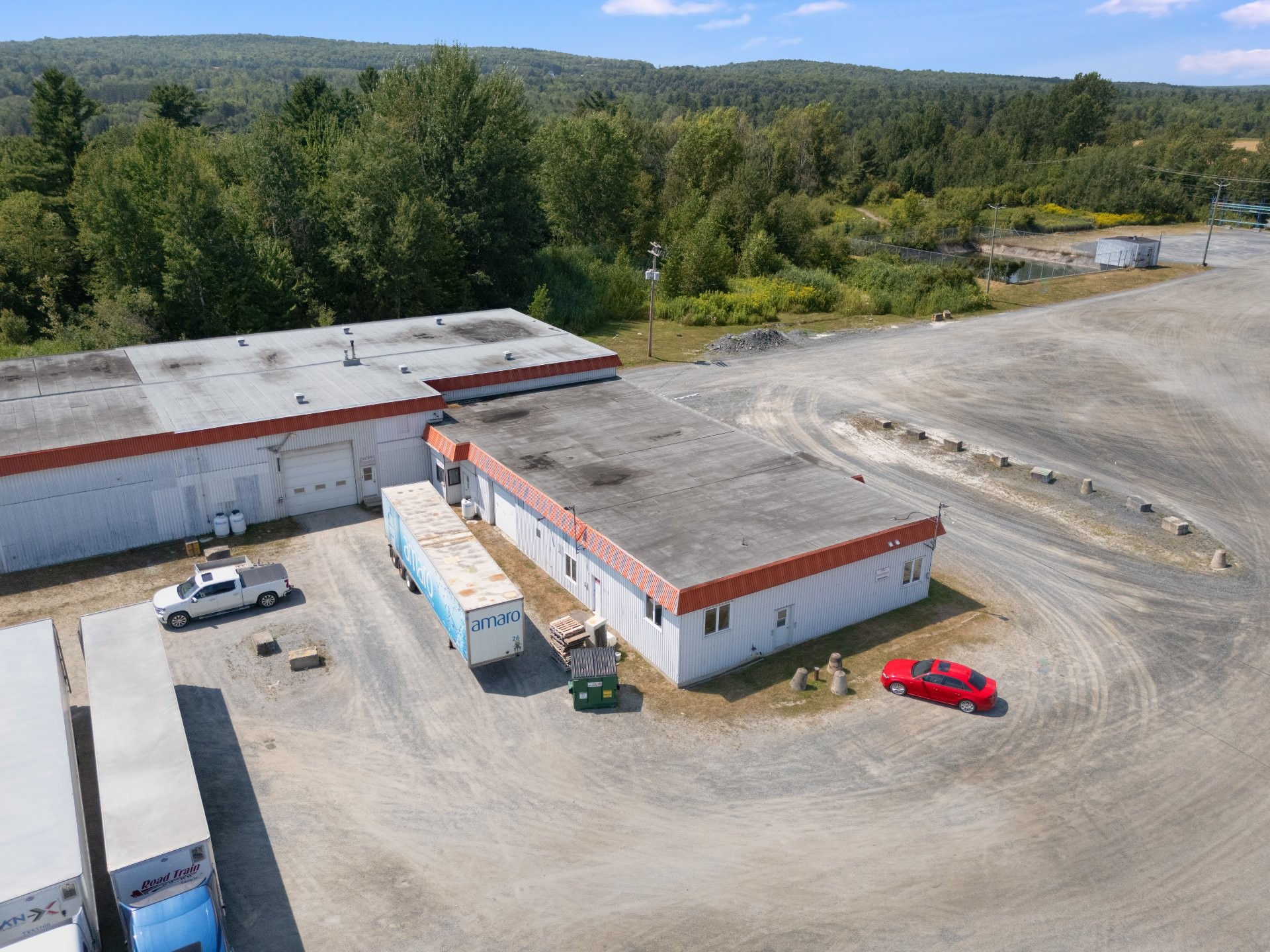 Photo aérienne - A-70 - 72 Rue Principale, Saint-François-Xavier-De-Brompton, QC - Outdoor With View