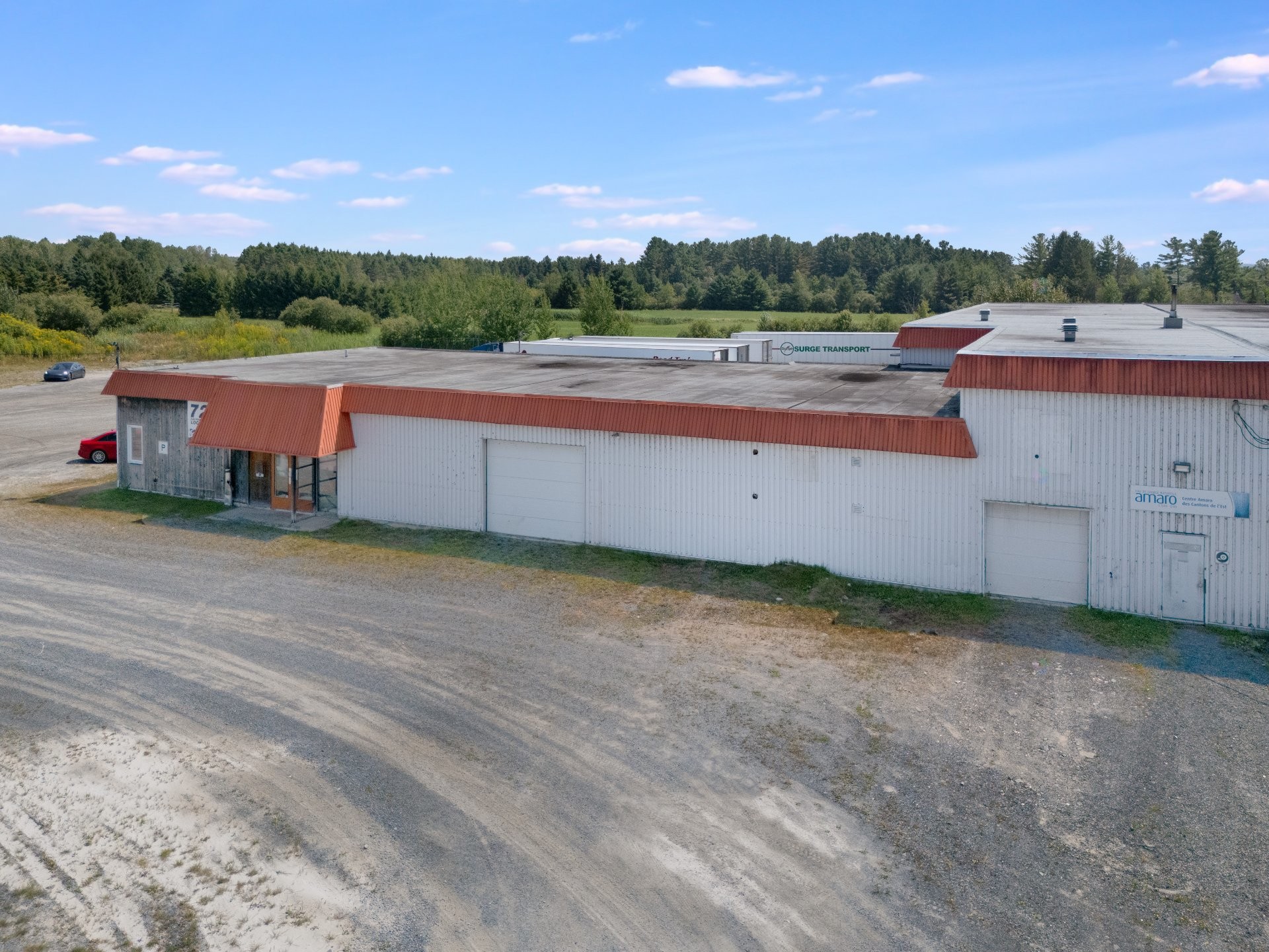 Photo aérienne - A-70 - 72 Rue Principale, Saint-François-Xavier-De-Brompton, QC - Outdoor