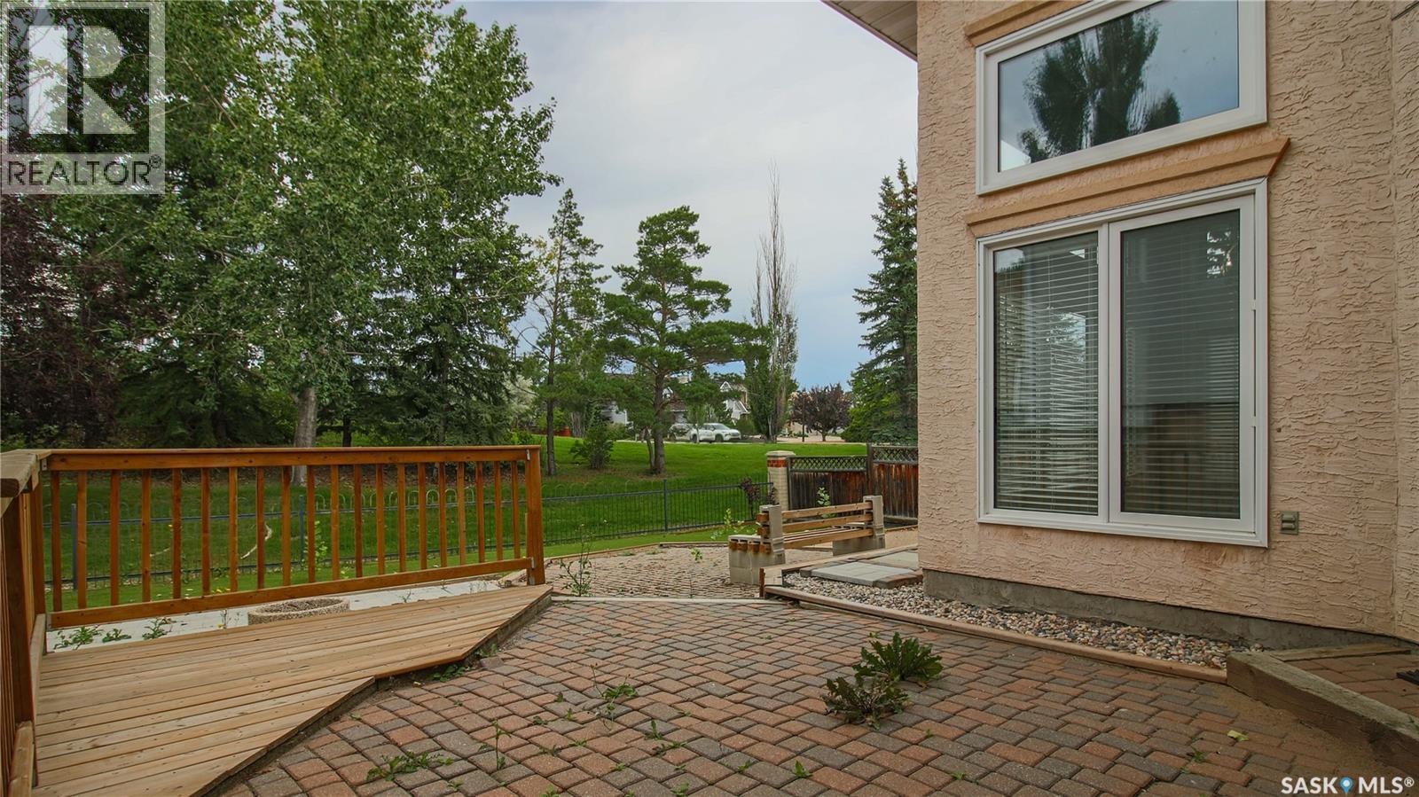 5006 Wascana Vista Court, Regina, SK - Outdoor With Deck Patio Veranda With Exterior