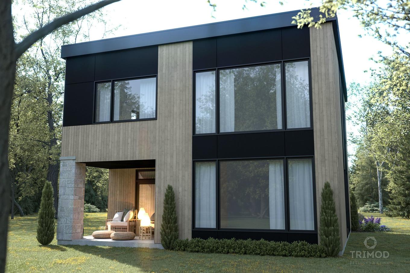 Back facade - 74 Av. De La Rivière, Fossambault-Sur-Le-Lac, QC