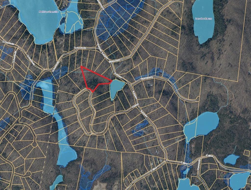 Plan (croquis) - Rue De Düren, Brownsburg-Chatham, QC