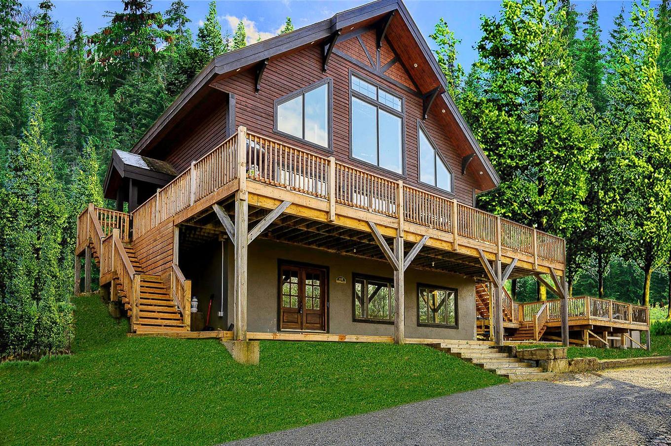 Façade - 132 Ch. Du Domaine-Pépin, Amherst, QC - Outdoor