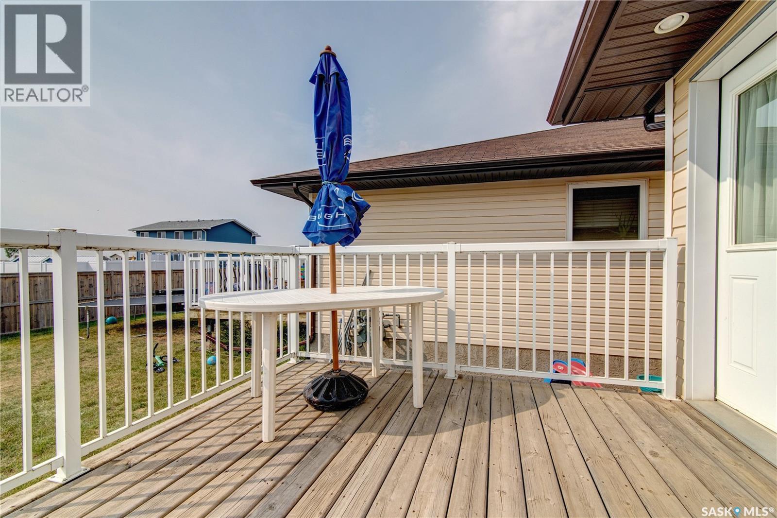 207 South Front Street, Pense, SK - Outdoor With Deck Patio Veranda With Exterior
