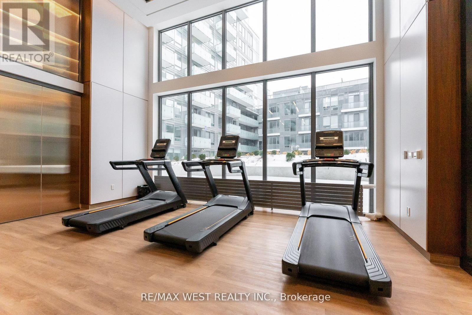 314 - 8 Olympic Garden, Toronto, ON - Indoor Photo Showing Gym Room