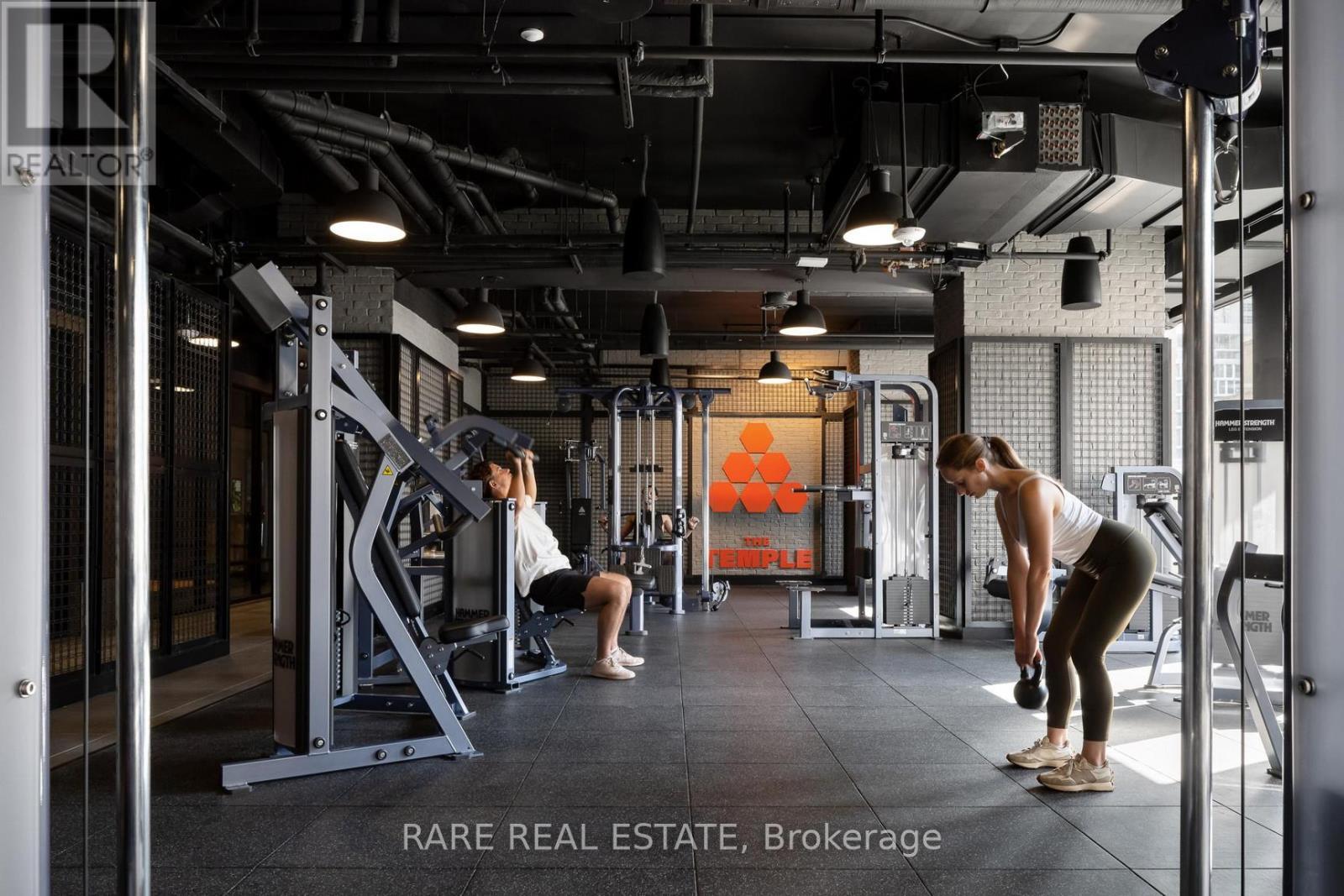 1804 - 30 Mutual Street, Toronto, ON - Indoor Photo Showing Gym Room
