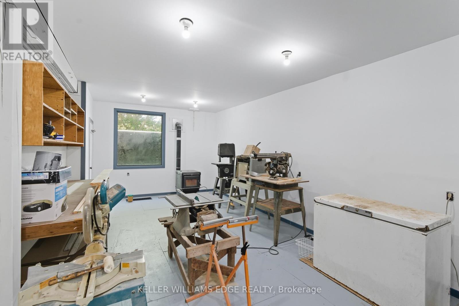 REAR WORK AREA ~ 23' X 17' - 1402 Hwy 6, Hamilton, ON - Indoor