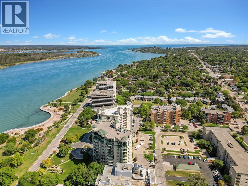4955 Riverside Drive East Unit# 802, Windsor, ON - Outdoor With Body Of Water With View