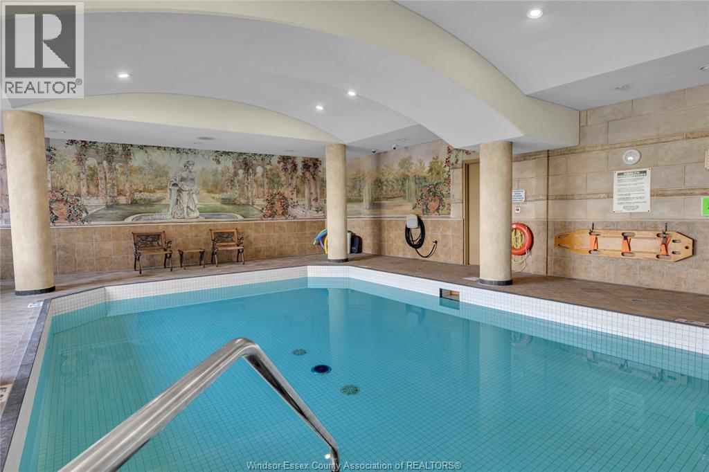 4955 Riverside Drive East Unit# 802, Windsor, ON - Indoor Photo Showing Other Room With In Ground Pool