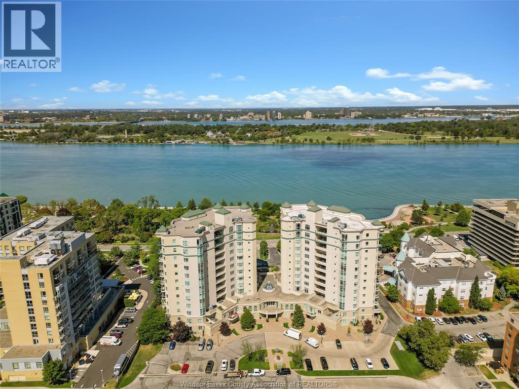 4955 Riverside Drive East Unit# 802, Windsor, ON - Outdoor With Body Of Water With View