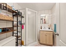 3 pc bath with corner shower -