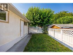 Enclosed grass space -