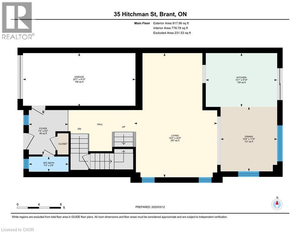 View of floor plan / room layout - 35 Hitchman Street, Paris, ON - Other