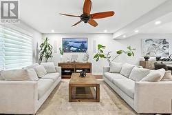 Spacious Living Room Overlooking the Front Yard -