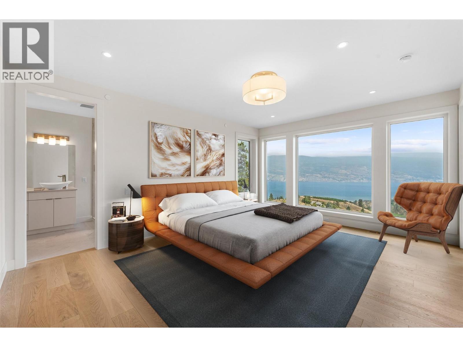 Virtually Staged - 18697 Mckenzie Court, Summerland, BC - Indoor Photo Showing Bedroom