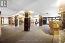 Large welcoming lobby -