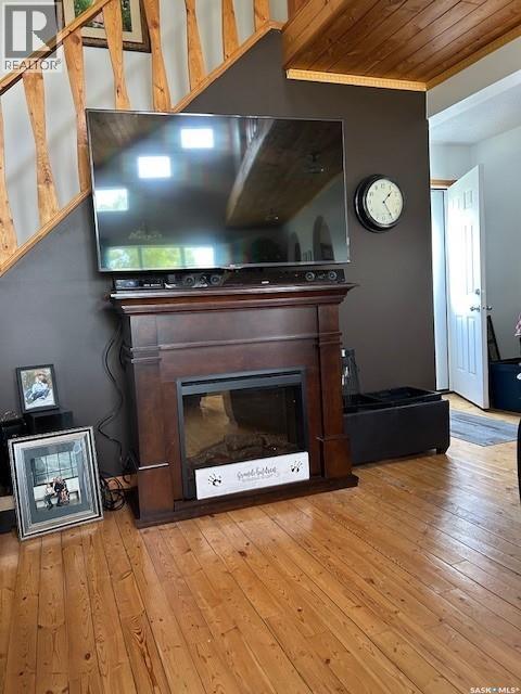 206 2Nd Street W, Carrot River, SK - Indoor With Fireplace