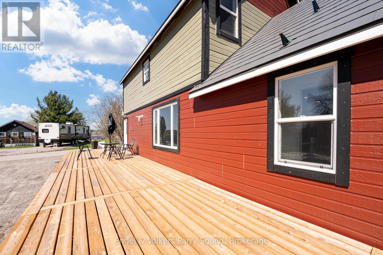 1 Holland Avenue, Parry Sound Remote Area (Wallbridge), ON - Outdoor With Deck Patio Veranda With Exterior