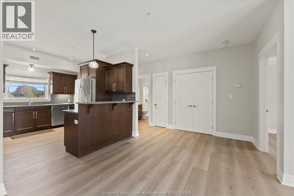 111 Sandwich Street South Unit# 201, Amherstburg, ON - Indoor Photo Showing Kitchen With Upgraded Kitchen