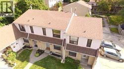 View from above of property -