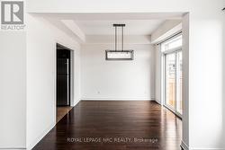 Sliding door to the back deck -