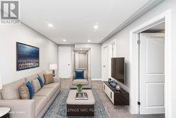 Virtually Staged Family Room -