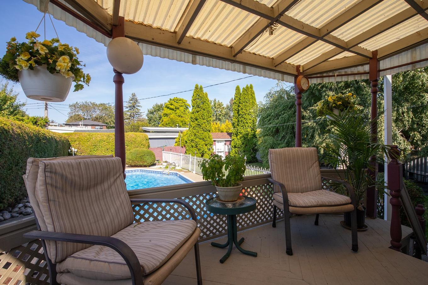 Patio - 7510 Rue Madrid, Brossard, QC - Outdoor With Deck Patio Veranda With Exterior