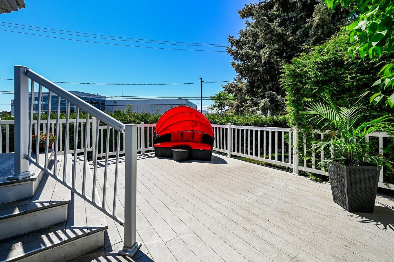 Backyard - 8990 Place Rodier, Brossard, QC - Outdoor With Exterior