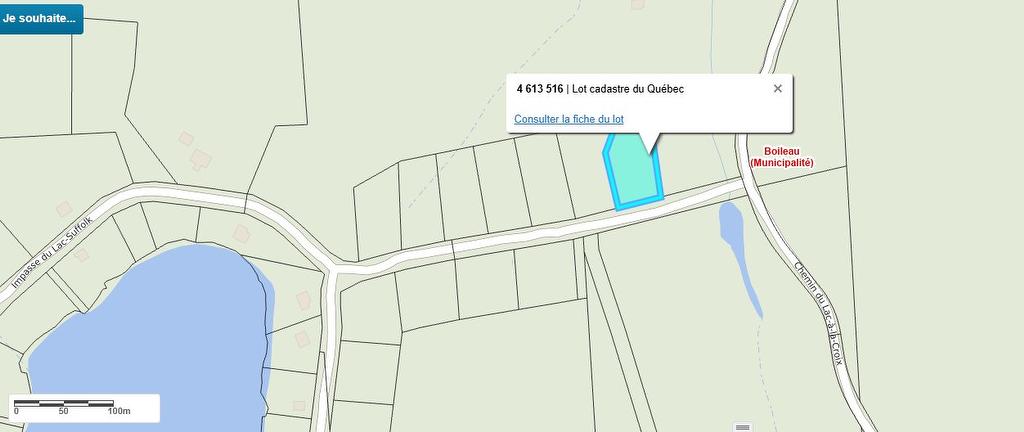 Terre/Terrain - Imp. Du Lac-Suffolk, Boileau, QC