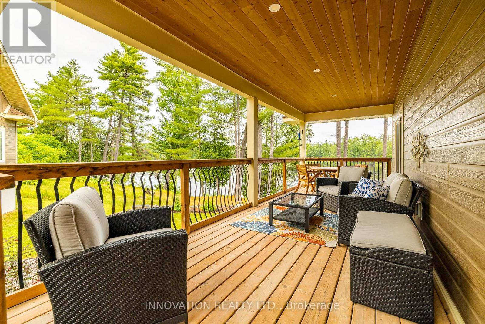 103 A Carriage Landing Drive, Horton, ON - Outdoor With Deck Patio Veranda With Exterior