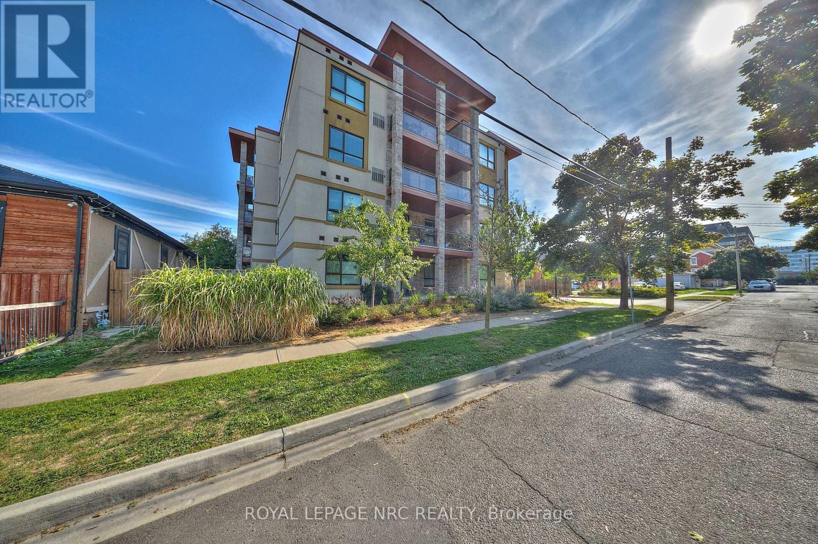 Located steps from Downtown. - 304 - 26 Wellington Street, St. Catharines (Downtown), ON - Outdoor With Balcony