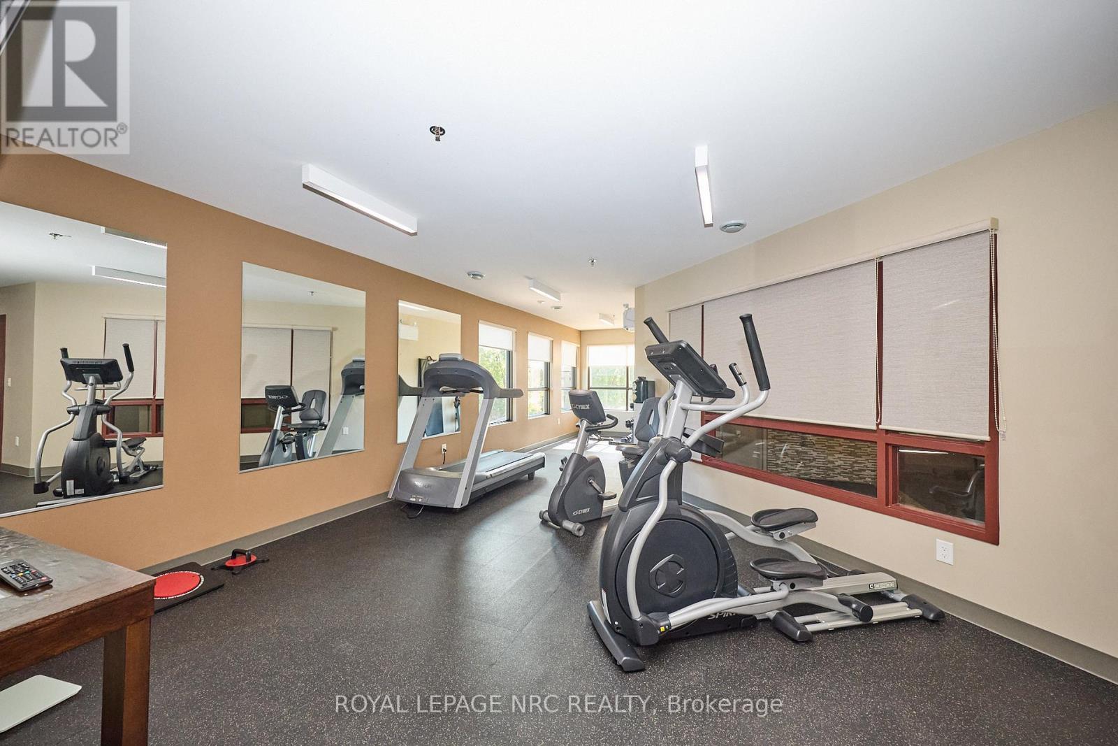 3rd floor fitness room. - 304 - 26 Wellington Street, St. Catharines (Downtown), ON - Indoor Photo Showing Gym Room